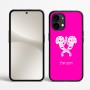 כיסוי בעיצוב אישי עם השם שלך לדגם - Nothing Phone (2) בעיצוב פרחי קרן