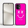 כיסוי בעיצוב אישי עם השם שלך לדגם - Nothing Phone (2) בעיצוב סמיילי