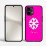 כיסוי בעיצוב אישי עם השם שלך לדגם - Nothing Phone (2) בעיצוב שלג