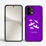 כיסוי בעיצוב אישי עם השם שלך לדגם - Nothing Phone (2) בעיצוב עטלפים