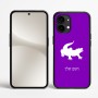 כיסוי בעיצוב אישי עם השם שלך לדגם - Nothing Phone (2) בעיצוב תנין