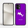 כיסוי בעיצוב אישי עם השם שלך לדגם - Nothing Phone (2) בעיצוב כריש ראש פטיש