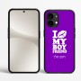 כיסוי בעיצוב אישי עם השם שלך לדגם - Nothing Phone (2) בעיצוב נשקי את חבר שלי
