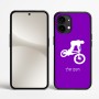 כיסוי בעיצוב אישי עם השם שלך לדגם - Nothing Phone (2) בעיצוב רוכב אופניים