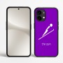 כיסוי בעיצוב אישי עם השם שלך לדגם - Nothing Phone (2) בעיצוב קפיצת סקי אולימפית