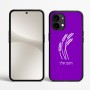 כיסוי בעיצוב אישי עם השם שלך לדגם - Nothing Phone (2) בעיצוב חיטה גלית זהב