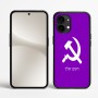 כיסוי בעיצוב אישי עם השם שלך לדגם - Nothing Phone (2) בעיצוב פטיש ומגל