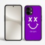 כיסוי בעיצוב אישי עם השם שלך לדגם - Nothing Phone (2) בעיצוב סמיילי