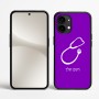כיסוי בעיצוב אישי עם השם שלך לדגם - Nothing Phone (2) בעיצוב סטטוסקופ רופא