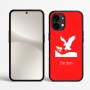 כיסוי בעיצוב אישי עם השם שלך לדגם - Nothing Phone (2) בעיצוב נשר אמריקאי