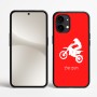 כיסוי בעיצוב אישי עם השם שלך לדגם - Nothing Phone (2) בעיצוב מוטוקרוס