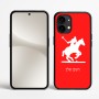 כיסוי בעיצוב אישי עם השם שלך לדגם - Nothing Phone (2) בעיצוב שחקן פולו - סוס