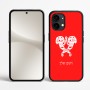 כיסוי בעיצוב אישי עם השם שלך לדגם - Nothing Phone (2) בעיצוב פרחי קרן