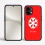 כיסוי בעיצוב אישי עם השם שלך לדגם - Nothing Phone (2) בעיצוב שלג
