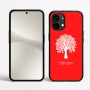 כיסוי בעיצוב אישי עם השם שלך לדגם - Nothing Phone (2) בעיצוב עץ