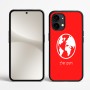 כיסוי בעיצוב אישי עם השם שלך לדגם - Nothing Phone (2) בעיצוב עולם