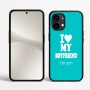 כיסוי בעיצוב אישי עם השם שלך לדגם - Nothing Phone (2) בעיצוב אוהבת את החבר שלי