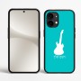 כיסוי בעיצוב אישי עם השם שלך לדגם - Nothing Phone (2) בעיצוב גיטרה