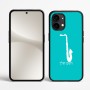כיסוי בעיצוב אישי עם השם שלך לדגם - Nothing Phone (2) בעיצוב סקסופון
