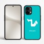 כיסוי בעיצוב אישי עם השם שלך לדגם - Nothing Phone (2) בעיצוב אישה מתאמנת