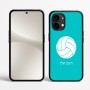 כיסוי בעיצוב אישי עם השם שלך לדגם - Nothing Phone (2) בעיצוב כדור כדורעף