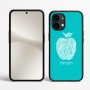 כיסוי בעיצוב אישי עם השם שלך לדגם - Nothing Phone (2) בעיצוב הדפס תפוח