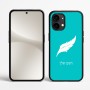 כיסוי בעיצוב אישי עם השם שלך לדגם - Nothing Phone (2) בעיצוב נוצת נוצה