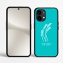 כיסוי בעיצוב אישי עם השם שלך לדגם - Nothing Phone (2) בעיצוב חיטה גלית זהב