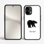 כיסוי בעיצוב אישי עם השם שלך לדגם - Nothing Phone (2) בעיצוב דוב