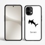 כיסוי בעיצוב אישי עם השם שלך לדגם - Nothing Phone (2) בעיצוב כריש ראש פטיש
