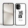כיסוי בעיצוב אישי עם השם שלך לדגם - Nothing Phone (2) בעיצוב ארנב מחזיק גזר