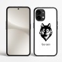כיסוי בעיצוב אישי עם השם שלך לדגם - Nothing Phone (2) בעיצוב זאב