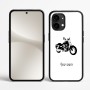 כיסוי בעיצוב אישי עם השם שלך לדגם - Nothing Phone (2) בעיצוב הארלי-דיווידסון