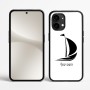 כיסוי בעיצוב אישי עם השם שלך לדגם - Nothing Phone (2) בעיצוב סירה