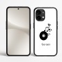 כיסוי בעיצוב אישי עם השם שלך לדגם - Nothing Phone (2) בעיצוב תקליטור - אזור מוזיקה