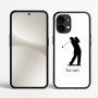 כיסוי בעיצוב אישי עם השם שלך לדגם - Nothing Phone (2) בעיצוב שחקן גולף