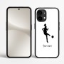 כיסוי בעיצוב אישי עם השם שלך לדגם - Nothing Phone (2) בעיצוב שחקנית כדורגל - אישה