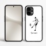 כיסוי בעיצוב אישי עם השם שלך לדגם - Nothing Phone (2) בעיצוב שחקן כדורגל