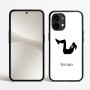 כיסוי בעיצוב אישי עם השם שלך לדגם - Nothing Phone (2) בעיצוב אישה מתאמנת