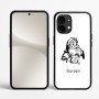 כיסוי בעיצוב אישי עם השם שלך לדגם - Nothing Phone (2) בעיצוב סנטה קלאוס