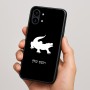 כיסוי בעיצוב אישי עם השם שלך לדגם - Nothing Phone (2) בעיצוב תנין