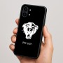 כיסוי בעיצוב אישי עם השם שלך לדגם - Nothing Phone (2) בעיצוב פני פנטרה