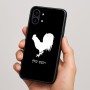 כיסוי בעיצוב אישי עם השם שלך לדגם - Nothing Phone (2) בעיצוב תרנגול