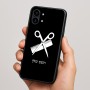 כיסוי בעיצוב אישי עם השם שלך לדגם - Nothing Phone (2) בעיצוב מעצב שיער