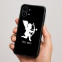 כיסוי בעיצוב אישי עם השם שלך לדגם - Nothing Phone (2) בעיצוב קופידון