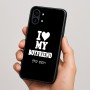 כיסוי בעיצוב אישי עם השם שלך לדגם - Nothing Phone (2) בעיצוב אוהבת את החבר שלי