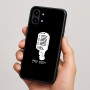 כיסוי בעיצוב אישי עם השם שלך לדגם - Nothing Phone (2) בעיצוב מיקרופון