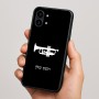 כיסוי בעיצוב אישי עם השם שלך לדגם - Nothing Phone (2) בעיצוב חצוצרה