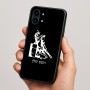 כיסוי בעיצוב אישי עם השם שלך לדגם - Nothing Phone (2) בעיצוב קאוגירל
