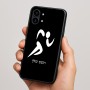 כיסוי בעיצוב אישי עם השם שלך לדגם - Nothing Phone (2) בעיצוב רצים אולימפיים